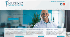 Desktop Screenshot of martinezwellnesscenter.com